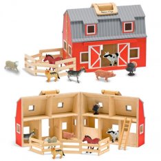 Melissa & Doug - Prenosná stajňa s držiakom