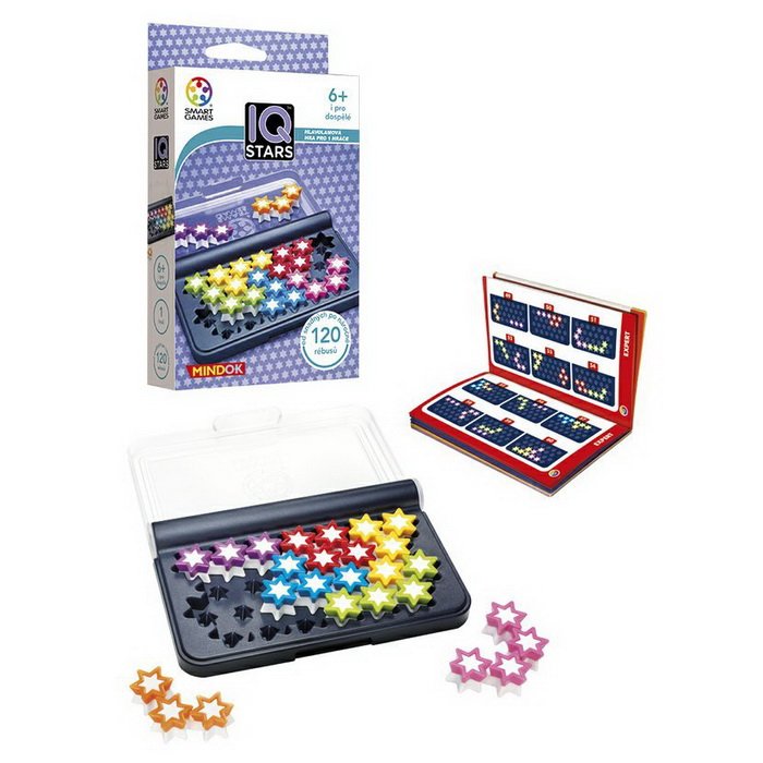Smart Games IQ Stars, 120 rébusov