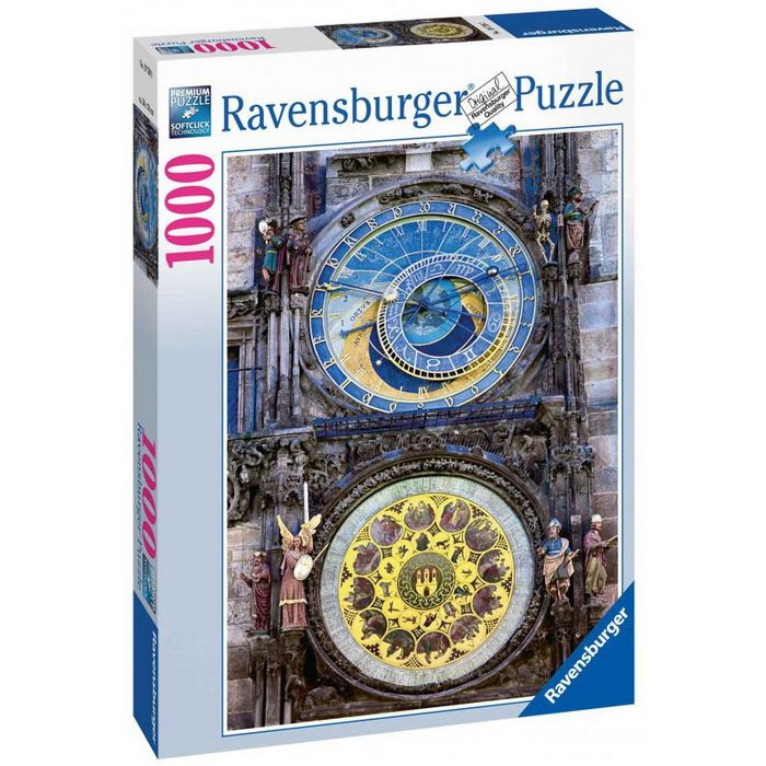 Ravensburger Puzzle Praha Orloj, 1000 dielikov