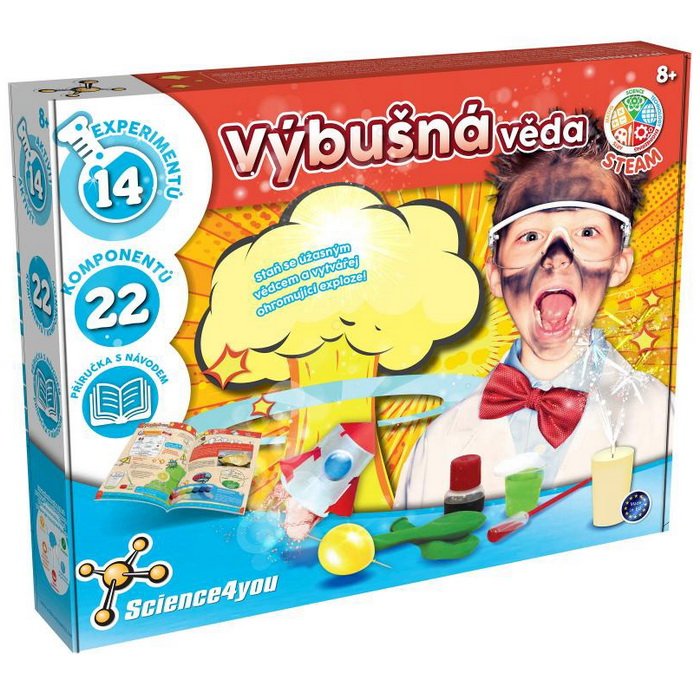 Science4you Výbušná veda, 14 pokusov