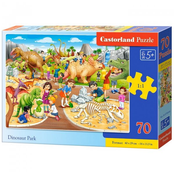 Castorland Puzzle Dinosaurí park, 70 dielikov