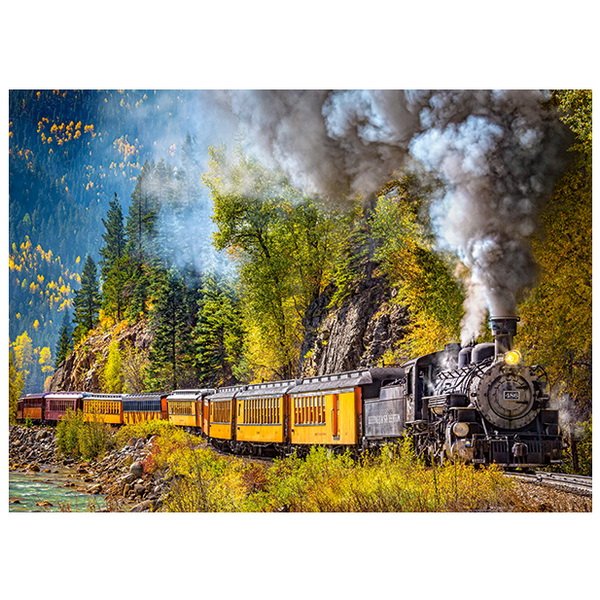 Castorland Puzzle Parná lokomotíva, 300 dielikov