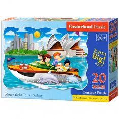 Castorland Puzzle Výlet na lodi v Sydney, 20 dielikov