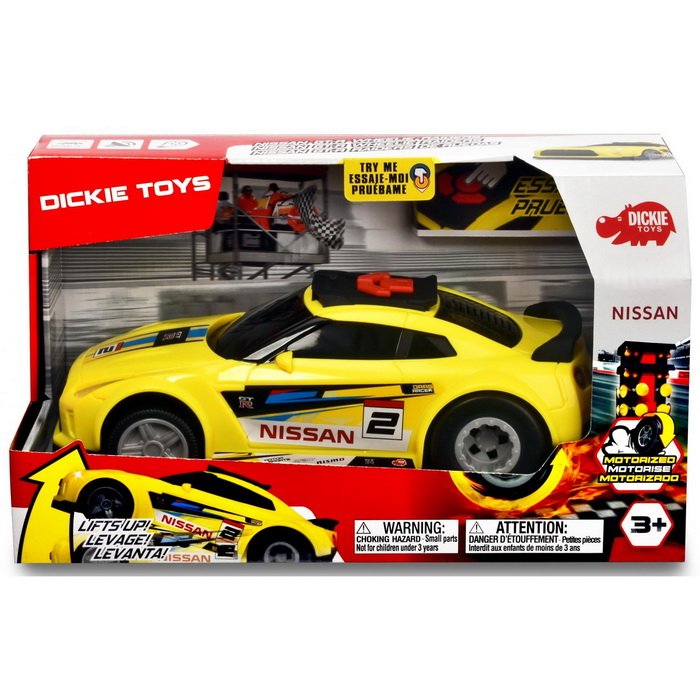 Dickie Nissan GT-R zdvíhacie, 25 cm