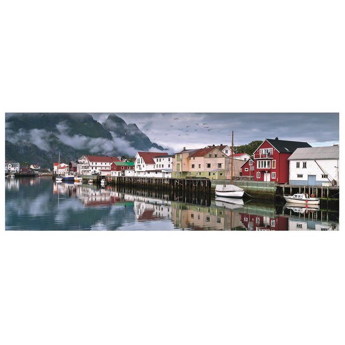 Dino Puzzle Rybárska dedina panoramic, 2000 dielikov