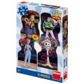 Dino Puzzle Toy Story Kamaráti, 4x54 dielikov