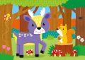 GALT Puzzle sada 4v1 V lese