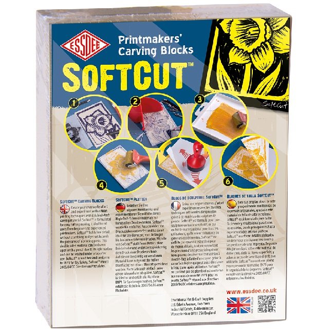 Linoryt linoleum Lino Softcut 10 ks