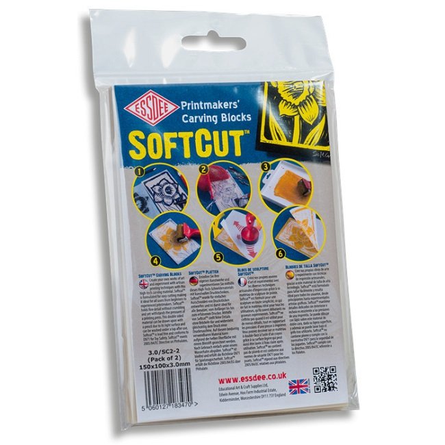 Linoryt linoleum Lino Softcut 2 ks