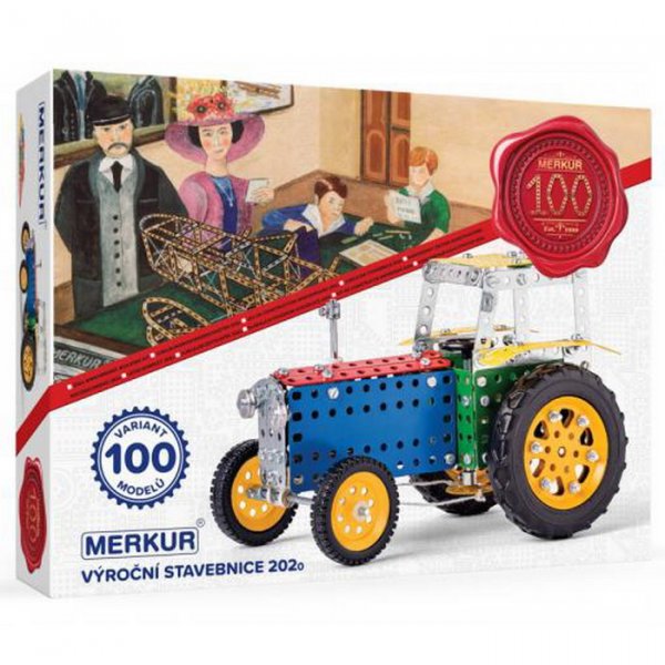 Merkur Výročná stavebnica 2020, 753 ks, 100 modelov
