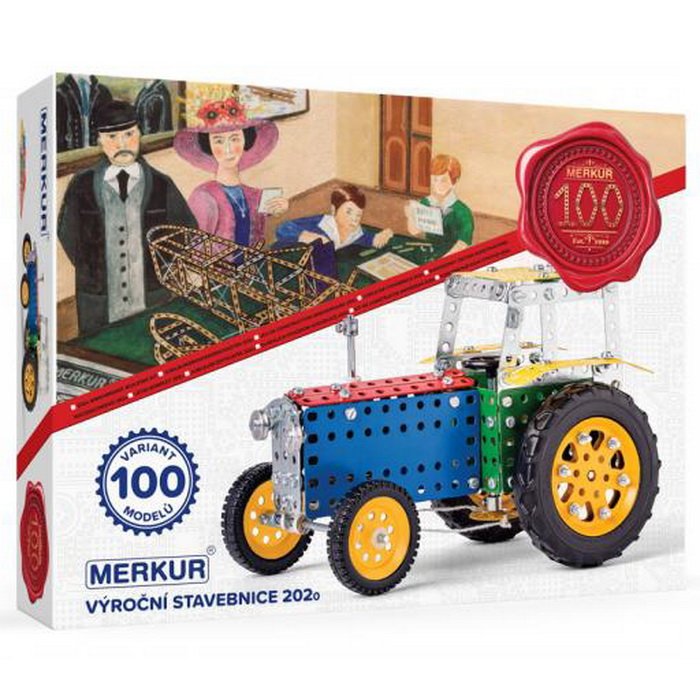 Merkur Výročná stavebnica 2020, 753 ks, 100 modelov
