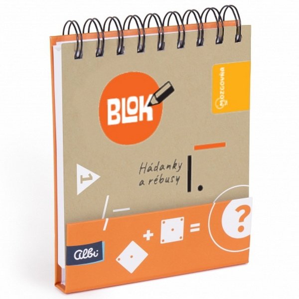 Mozgovňa - Blok s hádankami a rébusmi 1