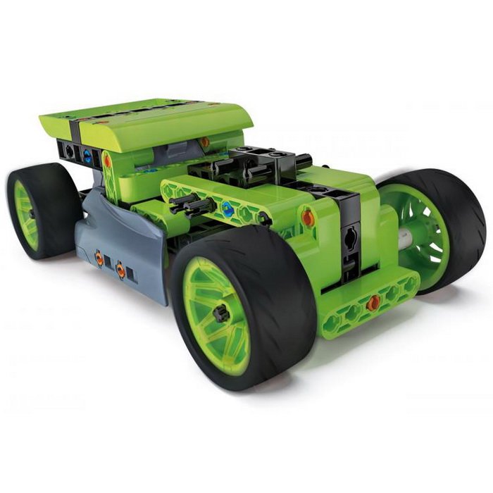 Clementoni Mechanické laboratórium Naťahovacie autá Hot Rod, 130 dielikov