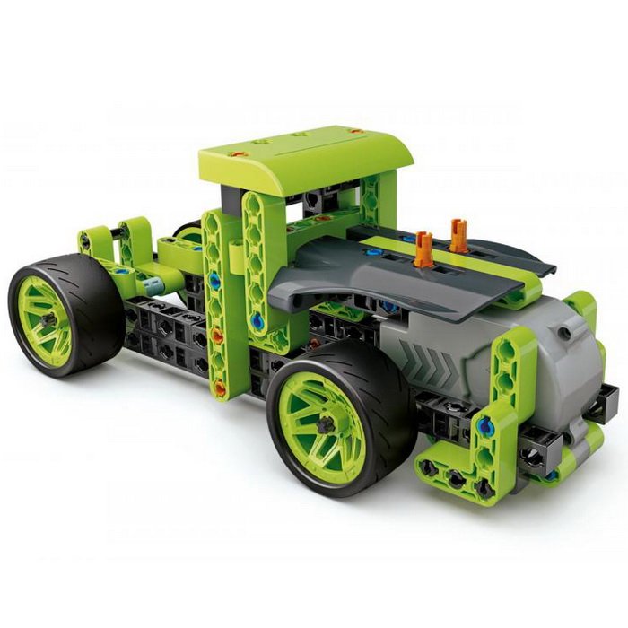Clementoni Mechanické laboratórium Naťahovacie autá Hot Rod, 130 dielikov