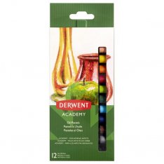 Derwent Pastel olejový - Academy, 12 farieb