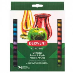 Derwent Pastel olejový - Academy, 24 farieb
