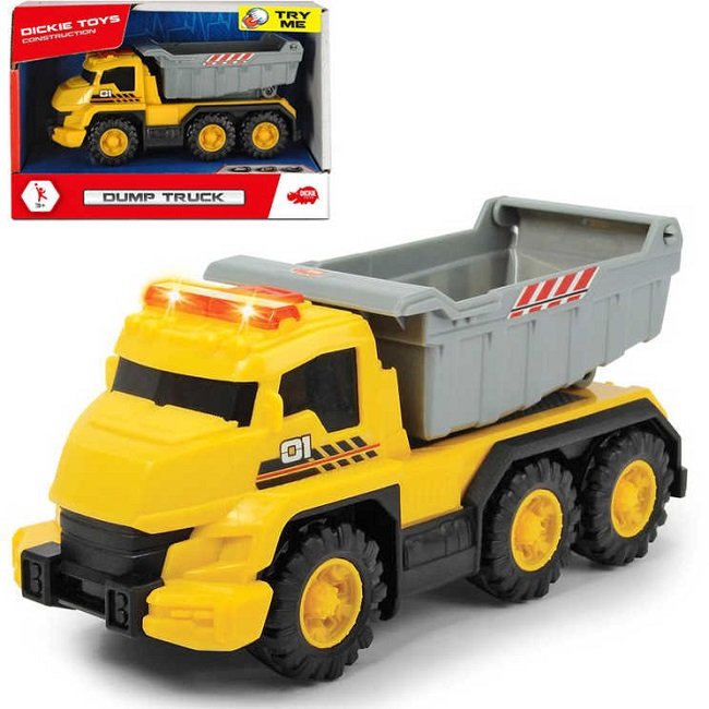 Dickie Vyklápačka Dump Truck, 16 cm
