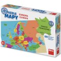 Dino Puzzle Mapa Európy, 69 dielikov