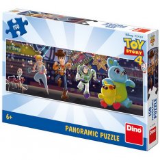 Dino Puzzle Toy Story 4: Útek panoramic, 150 dielikov