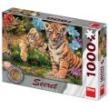 Dino Puzzle Tigríky secret collection, 1000 dielikov