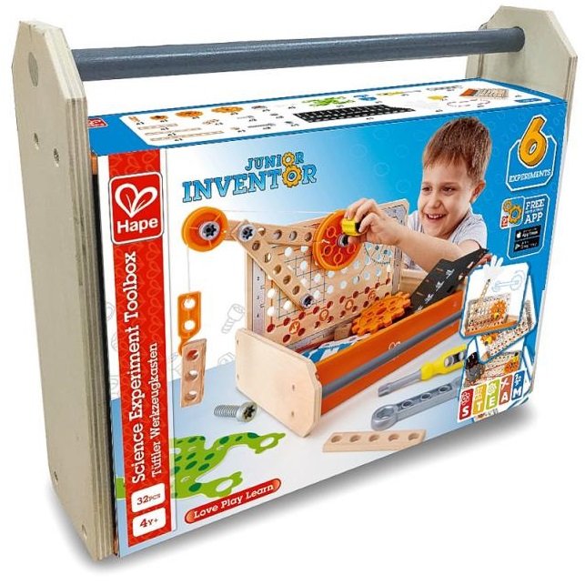 Junior Inventor Vedcov kufrík, 6 experimentov