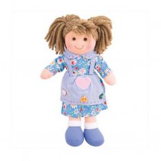 Bigjigs Toys Látková bábika Grace, 28 cm