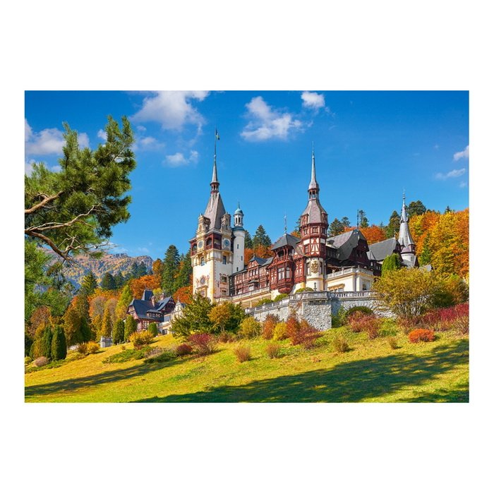 Castorland Puzzle Hrad Peles - Rumunsko, 500 dielikov