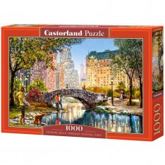 Castorland Puzzle Večerná prechádzka v Centrál Parku, 1000 dielikov