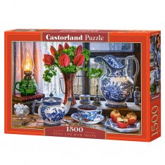 Castorland Puzzle Zátišie s tulipámni, 1500 dielikov