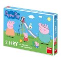 Dino Peppa Pig 2v1 Poď sa hrať, Rebríky a šmýkačky