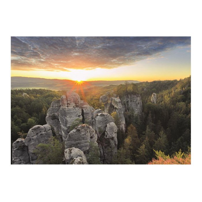 Dino Puzzle Skalnaté steny, 1000 dielikov
