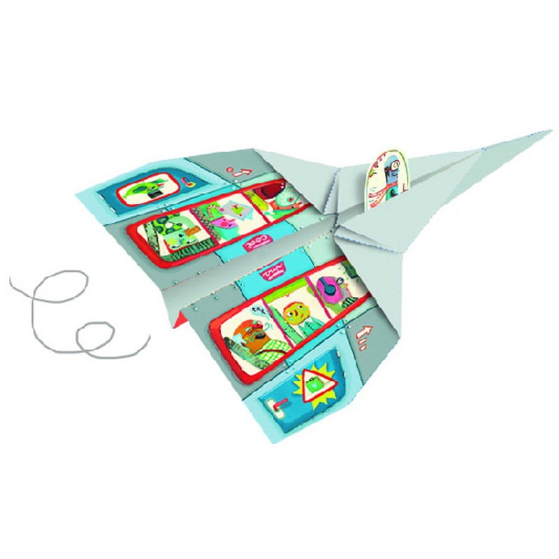 Djeco Origami Lietadlá, 20 ks