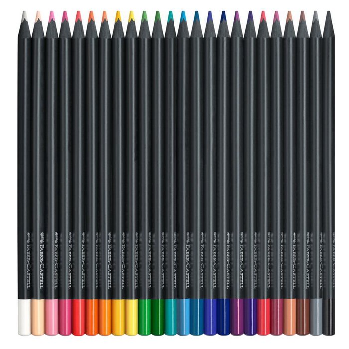 Faber Castell Pastelky Black Edition, 24 ks