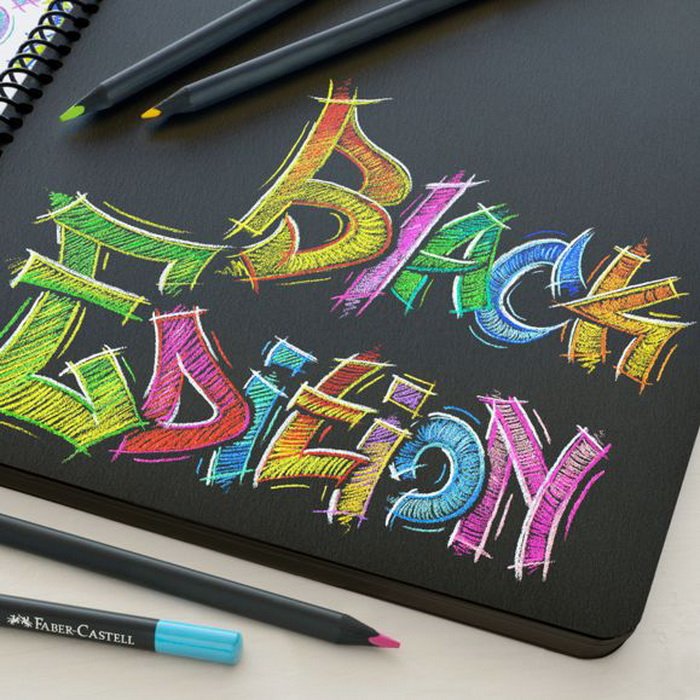 Faber Castell Pastelky Black Edition, 36 ks