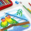 Faber Castell Školské pastelky TRIA farebné, 22 ks + 2 ceruzky