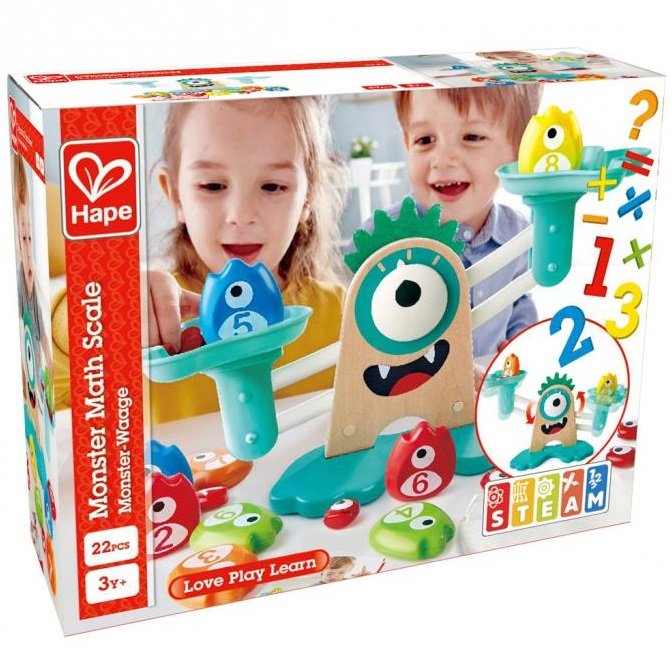 Hape Edukačné Váhy s príšerkou