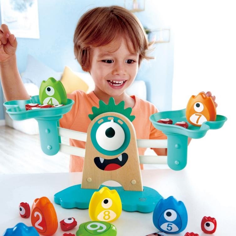 Hape Edukačné Váhy s príšerkou