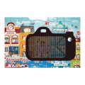 Hape Puzzle Animované mestečko v pohybe, 49 dielikov
