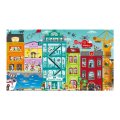 Hape Puzzle Animované mestečko v pohybe, 49 dielikov