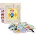 Small Foot Puzzle Životný vývoj muža