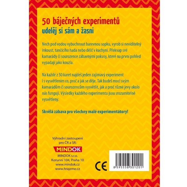 Mindok 50 skvelých experimentov