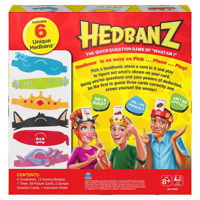 Spin Master Hedbanz - spoločenská hra hádaniek