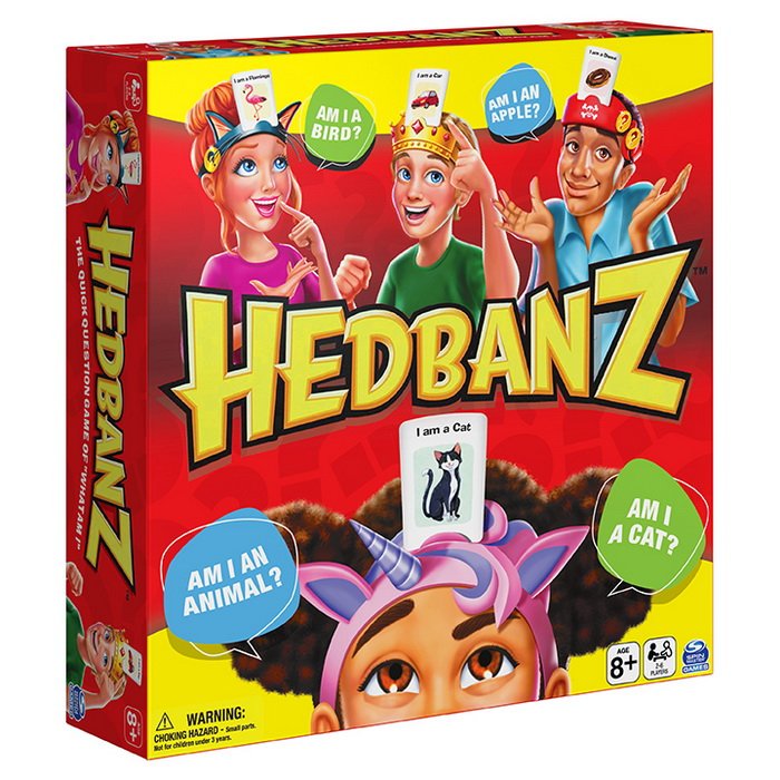 Spin Master Hedbanz - spoločenská hra hádaniek