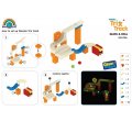 Wonderworld Drevená guličková dráha TRIX® - Svietiace koleso