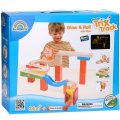 Wonderworld Drevená guličková dráha TRIX® - Svietiace koleso