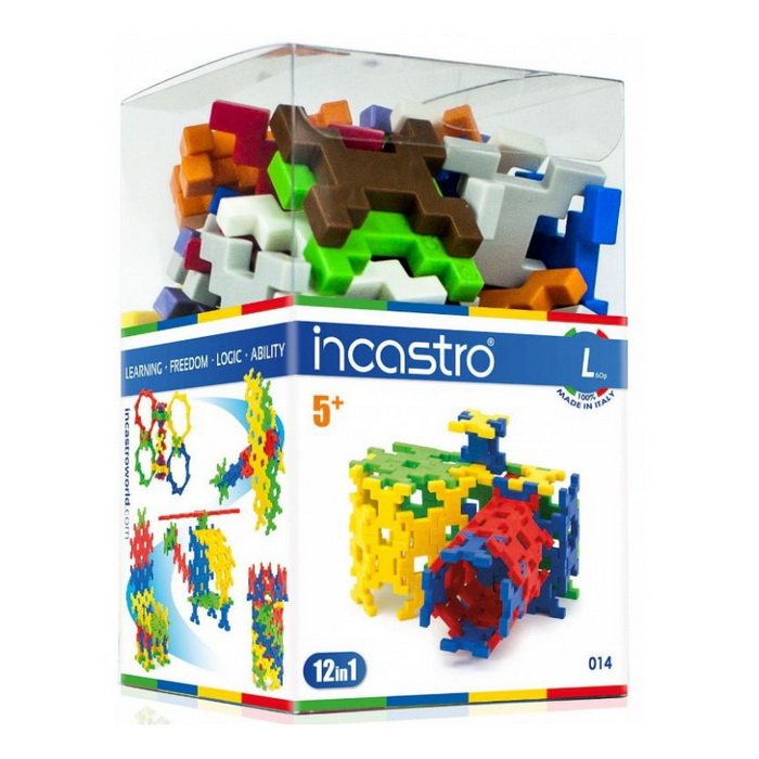 Incastro Stavebné kocky Cube L 60 dielikov