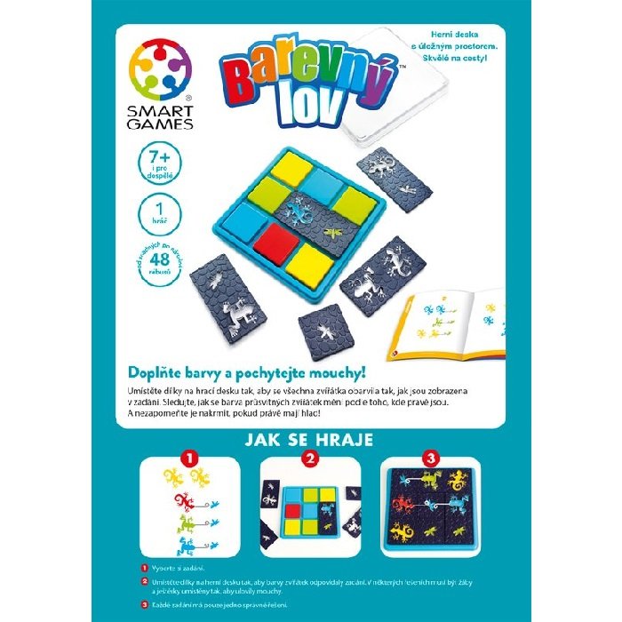 Smart Games Farebný lov, 48 rébusov