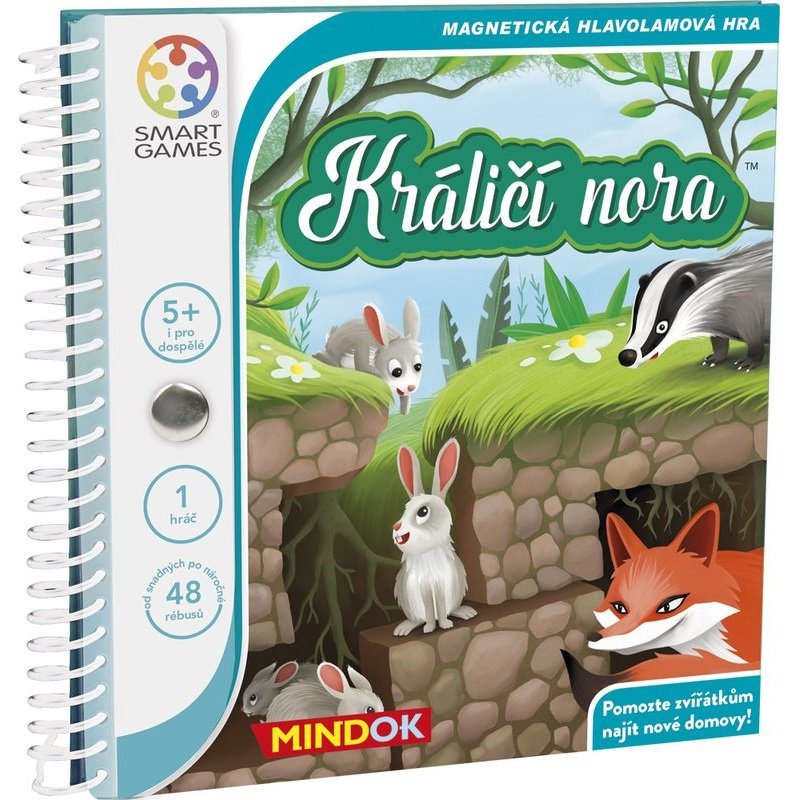 Smart Games Králičia nora, 48 rébusov