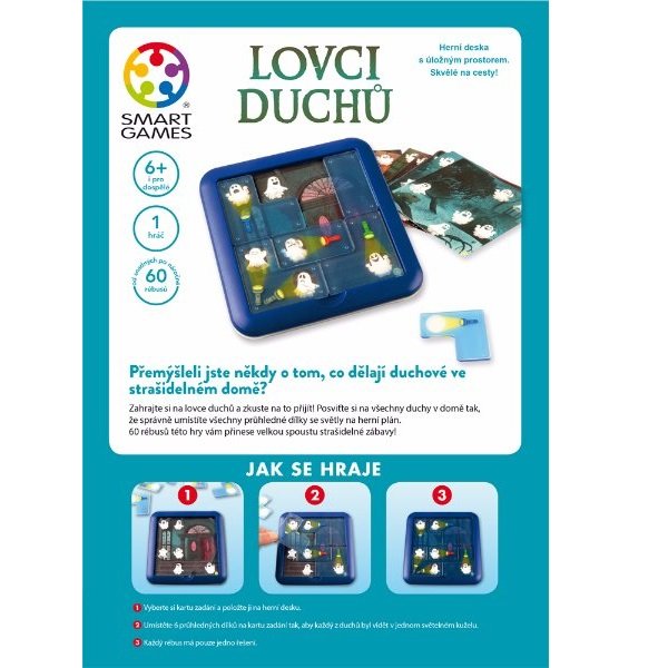 Smart Games Lovci duchov, 60 rébusov