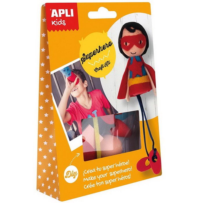 Apli Sada na tvorbu bábiky - Superhrdina
